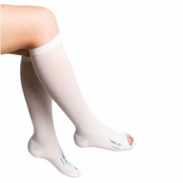 Relief Single Leg Chap Compression Stockings OPEN TOE 30-40 mmHg by Jobst