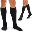 Picture of THERAFIRM CORESPUN SUPPORT SOCK 15-20mmHg