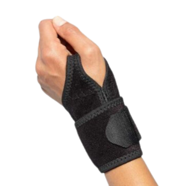 FUTURO™ Adjustable Reversible Splint Wrist Brace, Fits Wrists 5.5 to 8.5,  Black