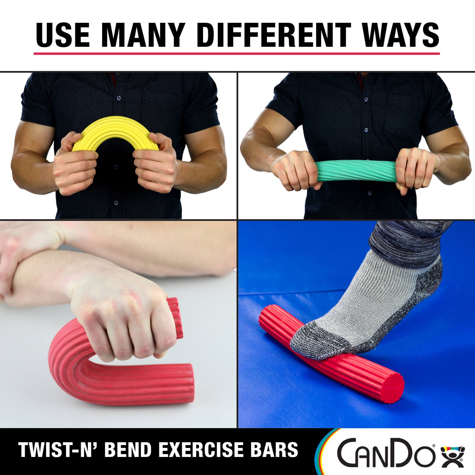 CanDo Hand Bar Exercisers OPC Health