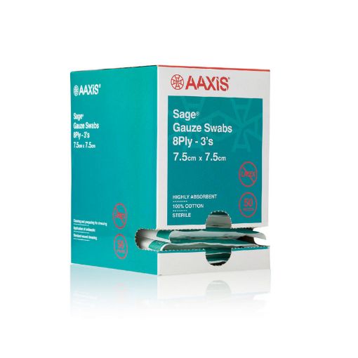 Picture of SAGE GAUZE SWABS STERILE DISPENSER