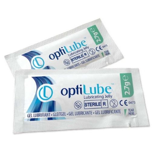 Picture of OPTI-LUBE GEL LUBRICANT SACHET STERILE 2.7G BOX 144