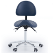 Picture of SADDLE STOOL WITH BACKREST